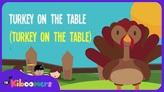 Thanksgiving Dinner Lyric Video  The Kiboomers Preschool Songs for Circle Time [upl. by Koller]