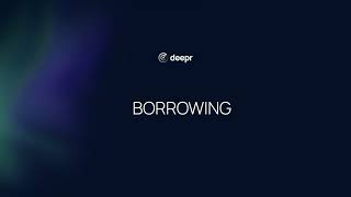 Borrowing in Deepr Finance [upl. by Woodrow]