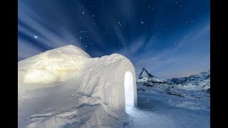 IgluDorf Zermatt is the best igloo hotel in Switzerland [upl. by Circosta]