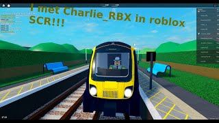 Meeting CharlieRBX IN ROBLOX SCR [upl. by Atsirhcal]