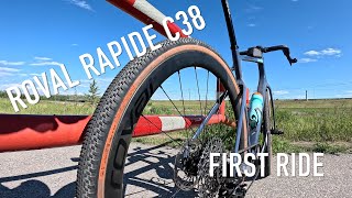 Roval Rapide C38 First Ride  Ride Vlog [upl. by Enelehcim]