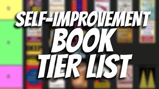 ULTIMATE SelfImprovement Book TIER LIST  35 Books Which Should You Read Next [upl. by Laehplar205]