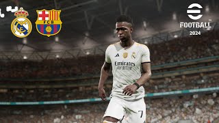 eFootball™ 2024  El Clasico  Real Madrid vs Barcelona  PC [upl. by Ailsa183]