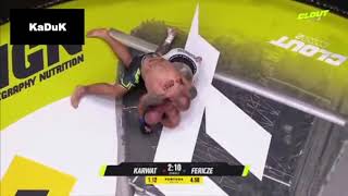 KONRAD KARWAT vs WUJASZEK FERICZE CLOUT MMA 2 CAŁA WALKA [upl. by Elleirbag]