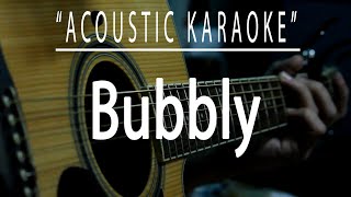 Bubbly  Colbie Caillat Acoustic karaoke [upl. by Nitin772]