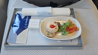 Aegean Airlines Business Class  Airbus A321  Flight A3318 Athens  Heraklion [upl. by Meilen755]