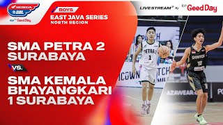 SMA PETRA 2 SURABAYA VS SMA KEMALA BHAYANGKARI 1 SURABAYA [upl. by Kalikow]