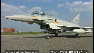 Eurofighter  Typhoon Fighter Aircraft [upl. by Affay]