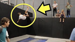 😂FUNNY TRAMPOLINE PARK FAILS 😱 [upl. by Letsyrhc662]