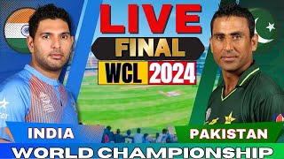 🔴 Live India Champions vs Pakistan Champions Final  IND vs PAK  World Championship Legends [upl. by Nyletac]