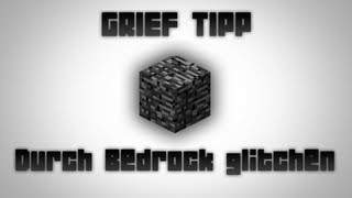 Grief Tipps  Durch Bedrock glitchen [upl. by Yenffit]