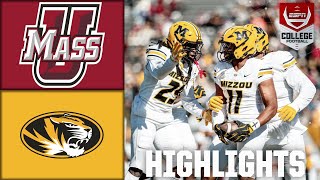 Missouri Tigers vs UMass Minutemen  Full Game Highlights  ESPN College Football [upl. by Parent]