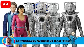 Dr Who Silver Nemisis amp Earthshock Cybermen Figure Set Review [upl. by Rima]