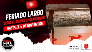 El próximo feriado será el más largo desde el jueves 31 de octubre hasta el 4 de noviembre [upl. by Nonnaer493]