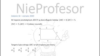 MP 21 202006 zadanie 16 matematyka PP [upl. by Susejedesoj]