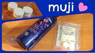 Jai testé Les masques en tissu Muji [upl. by Munster]