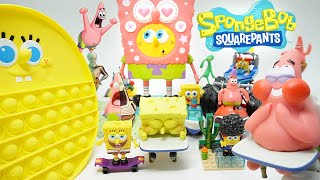 2024 Satisfying Spongebob toys unboxing  Memes Lego Mystery ASMR [upl. by Kleiman]