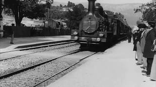 Arrival of a Train at La Ciotat Lumière Brothers 1896 [upl. by Dugaid]