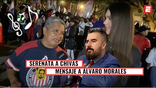 Así se vivió la serenata a las Chivas previo juego de vuelta contra América [upl. by Hermann426]