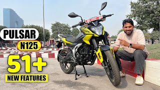 New Bajaj Pulsar N125 Launch With 50 Features N125 Price amp Mileage quotBest 125cc Bike In 20242025quot [upl. by Luckett]