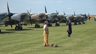 The Spitfires  Flying Legends 2017 [upl. by Roux788]