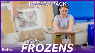 How to pack and ship perishables frozen food – FedEx [upl. by Romina4]