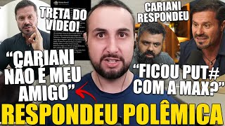 RODRIGO GOES RESPONDE CARIANI APÓS SER DETONADO POR ELE NO FLOW  CARIANI DETALHA AFASTAMENTO DA MAX [upl. by Zebadiah944]