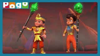 Do Ka Dum 👊 Ek Legendary Dosti 🤗 Chhota Bheem and Little Singham  kidsmovie Compilation  Pogo [upl. by Nyluqcaj]