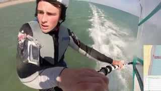 Speedsurfing La Franqui  Nautical mile 3058kn [upl. by Saraann]