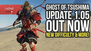 Ghost Of Tsushima Update 105 Adds New Difficulty amp Way More Ghost Of Tsushima New Update [upl. by Allicirp555]