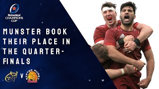 Highlights  Munster Rugby v Exeter Chiefs  Round of 16 │Heineken Champions Cup Rugby 202122 [upl. by Cesar]