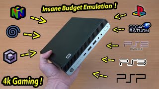 The Best 4k 89 Budget INSANE Emulation Solution  HP EliteDesk AMD Ryzen [upl. by Keen]