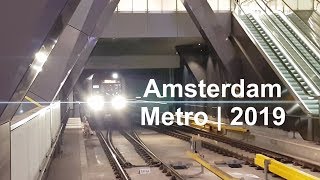 Amsterdam Metro  2019  GVB Rnet  Light rail  Netherlands [upl. by Aitram290]