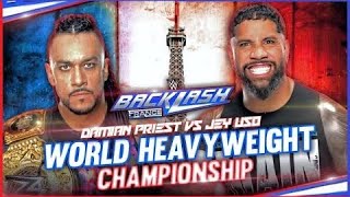 WWE 2K24  Jey Uso VS Damian Priest  World HeavyWeight Championship jeyuso damianpriest [upl. by Otrepur]