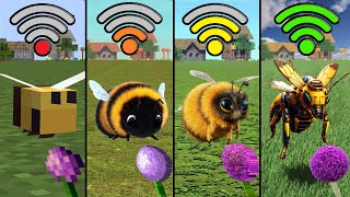 Bee With Different WiFi in Minecraft [upl. by Ahseital]