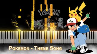 Pokemon Piano Theme Song [upl. by Mafalda]