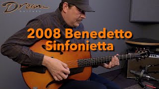 Dream Guitars  2008 Benedetto Sinfonietta guitardemo archtopguitar [upl. by Annahahs]