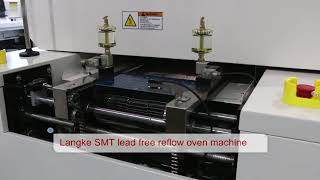 smt lead free reflow oven [upl. by Ringler]