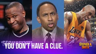 “You don’t have a damn clue” Stephen A replies to Rashad McCants [upl. by Aretak]