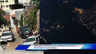 PM prende em Ipaba um dos envolvidos em tiroteio no Bairro Esperança em Ipatinga [upl. by Leach]