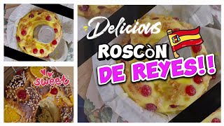 😋 Delicious amp Easy 🇪🇸 Spanish cake Idea 💡 Roscòn de Reyes Recipe [upl. by Enyaz]