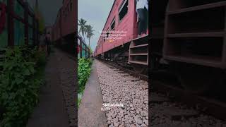 🥺🥀💔 plz subscribe travel train srilanka ambalangoda [upl. by Opportina]