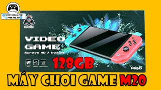 So Sánh MÁY CHƠI GAME CẦM TAY M20 64GB Vs 128GB Trở Về Tuổi Thơ Bét Nhè Với Hơn 30000 PSP PS1 PSX [upl. by Chandos]