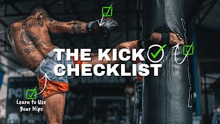 Muay Thai Kick LIKE A PRO stepbystep guide [upl. by Aleet]