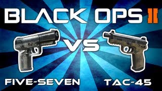 Black Ops 2  Fiveseven vs Tac45 DeutschGerman [upl. by Olyhs]