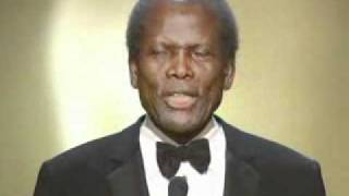 Sidney Poitier Acceptance Speech at Oscars [upl. by Merras]