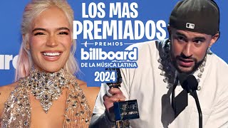 LISTA DE GANADORES BILLBOARD LATIN 2024 [upl. by Sanoj689]