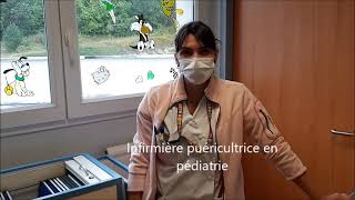 Infirmière puéricultrice en pédiatrie [upl. by Noj]