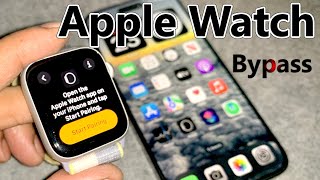 Remove Activation Lock ON Apple Watch Without Previous owner Account Apple iWatch Series All [upl. by Aihseit]