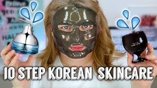 10СТУПЕНЧАТЫЙ КОРЕЙСКИЙ УХОД ЗА КОЖЕЙ 💦🇰🇷 [upl. by Nodarb]